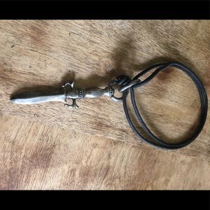 King Baby Sword Necklace